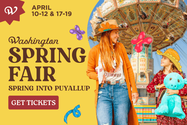 Display ad for Washington Spring Fair April 10 - 12
